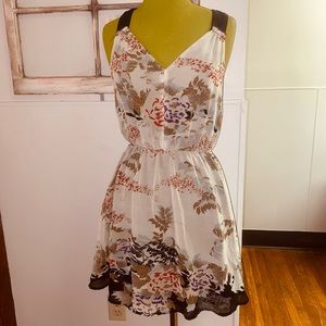 UO Staring at Stars floral mini dress